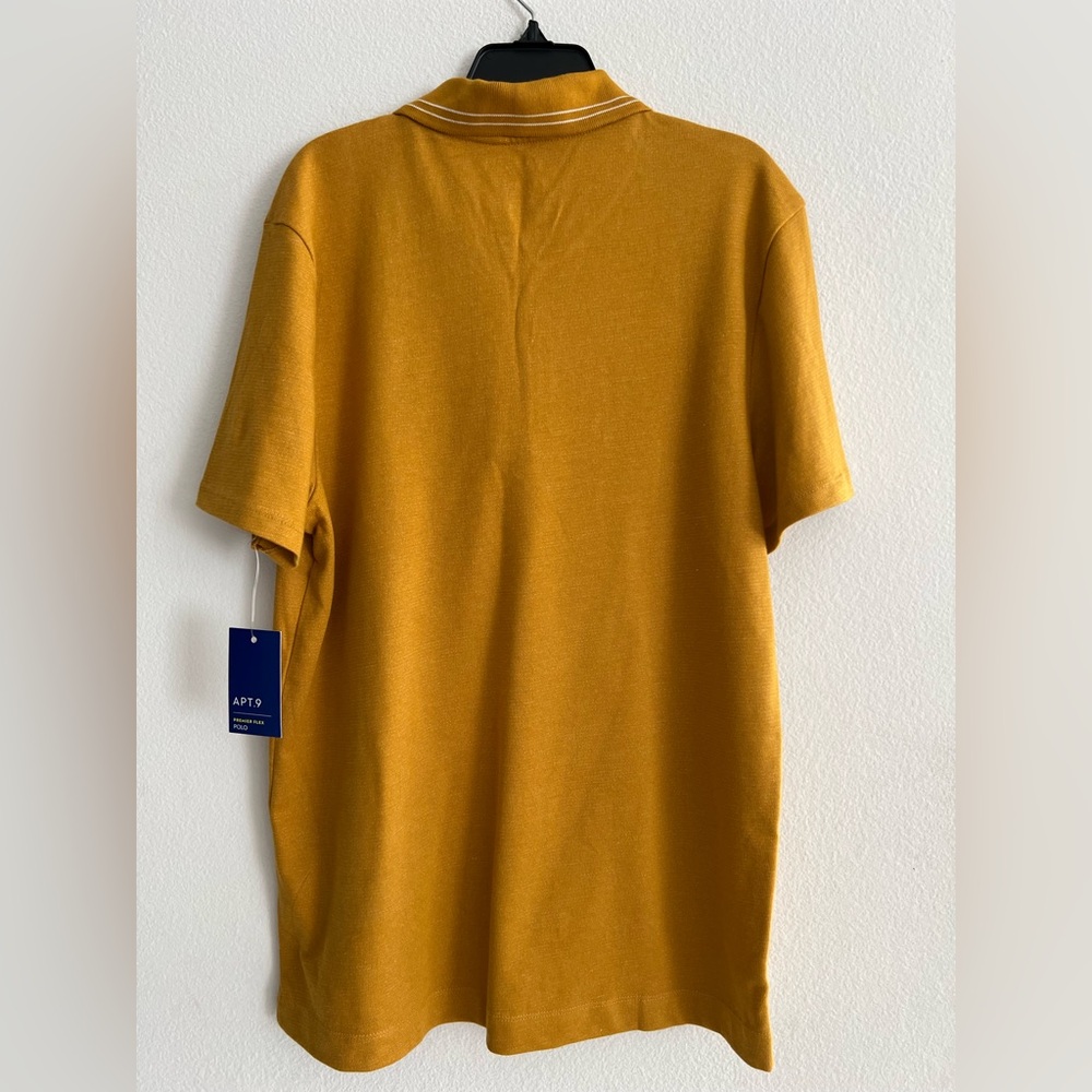 Apt. 9 Brown Polo Shirt Classic Design - Picture 9 of 16
